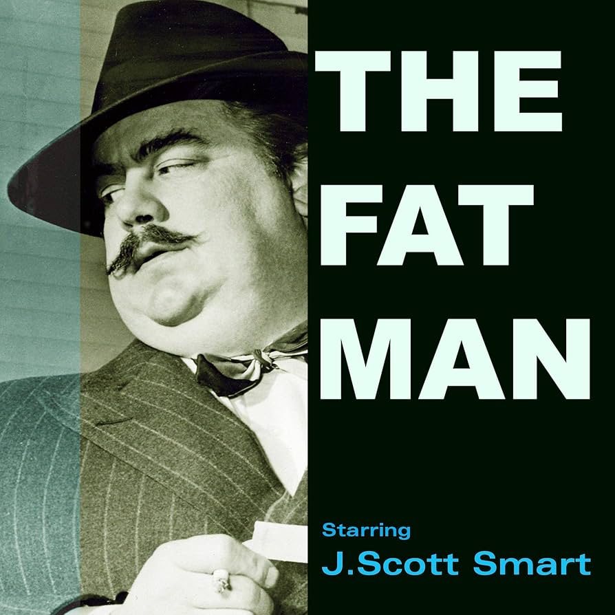 80年代 THE FATMAN WITH THE BLACK HAT クレヨン画